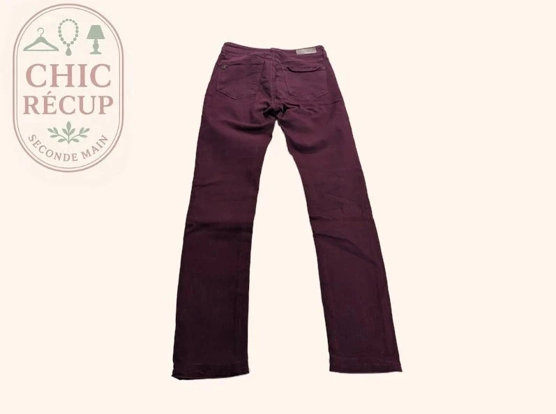Kaporal skinny jeans - 38 - Bordeaux - W28 L32 – photo 6